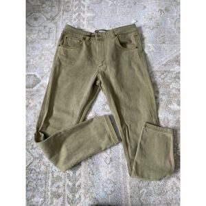 Martha Stewart Women's Mid-Rise Skinny Jeans, Sage Green, Olive, NWT Size 14